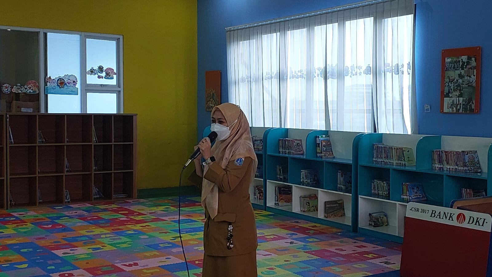 Wisata LiterAsyik Ke Perpustakaan Jakarta Timur Bersama SDN Angkasa 7